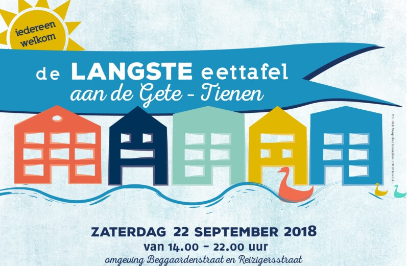 Langste Eettafel 2018 op 22 september