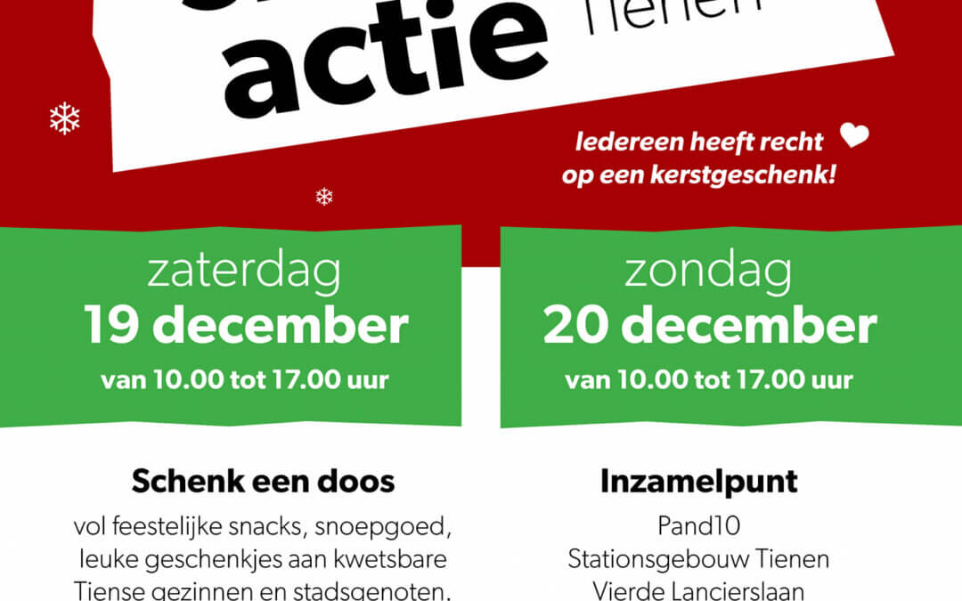 Shoe-Box actie 2020: een kerstcadeau voor iedereen